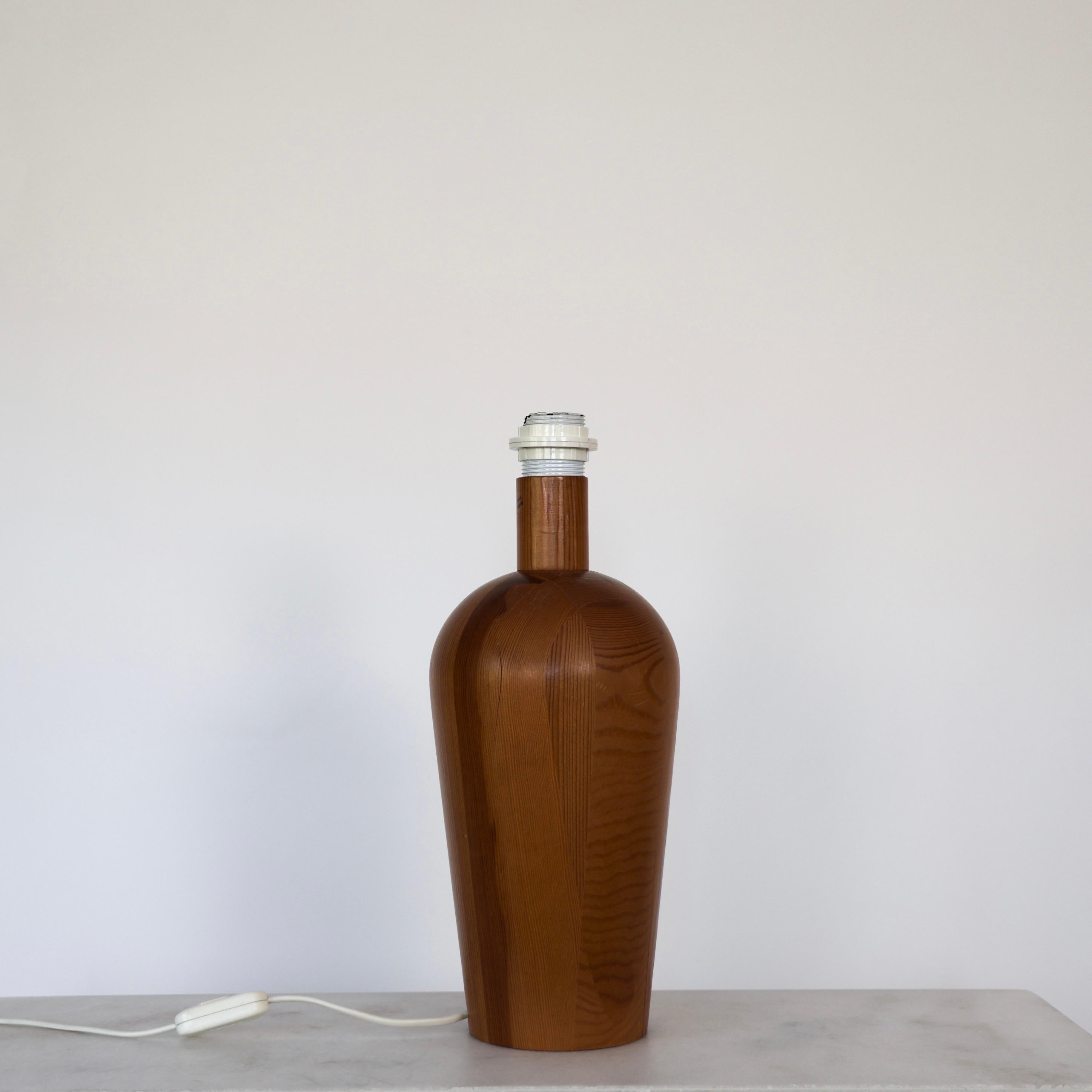 Lampe de bureau Solbackens Svarveri, Suède, années 1980 en vente 1