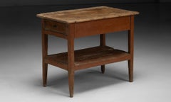 Pine Work Table, Ireland 1850