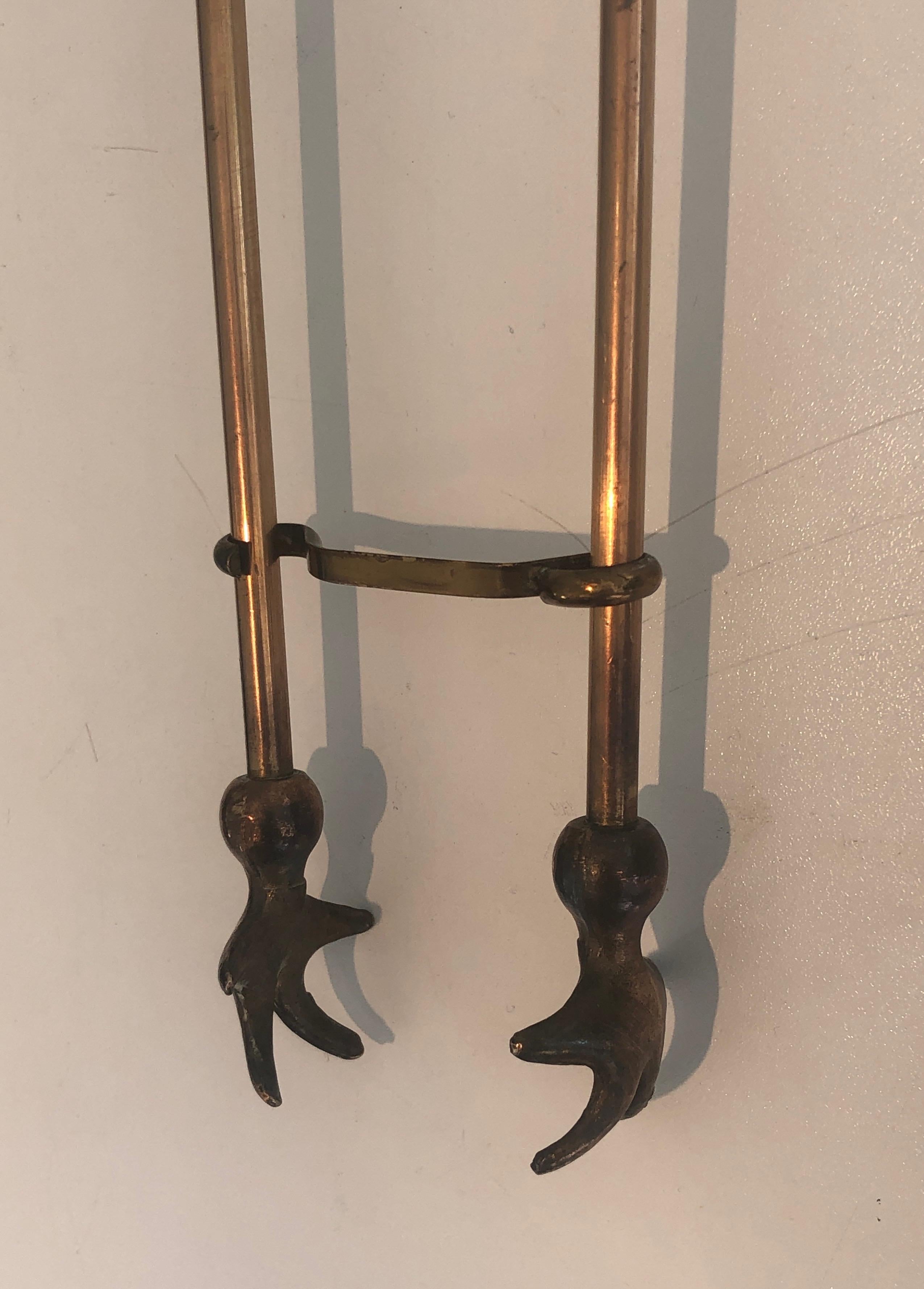 Herramientas de latón para chimeneas en venta 4
