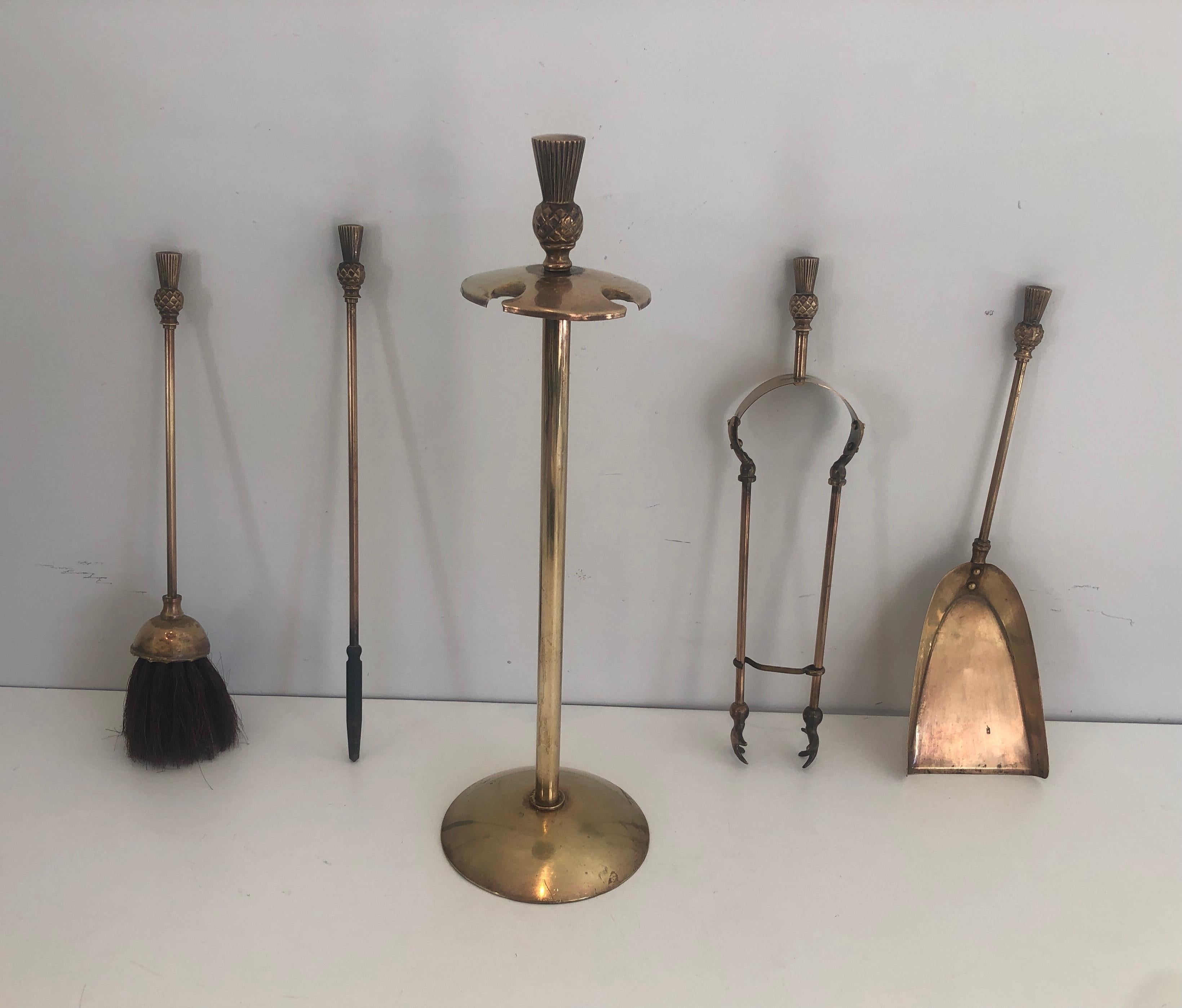 Herramientas de latón para chimeneas Neoclásico en venta