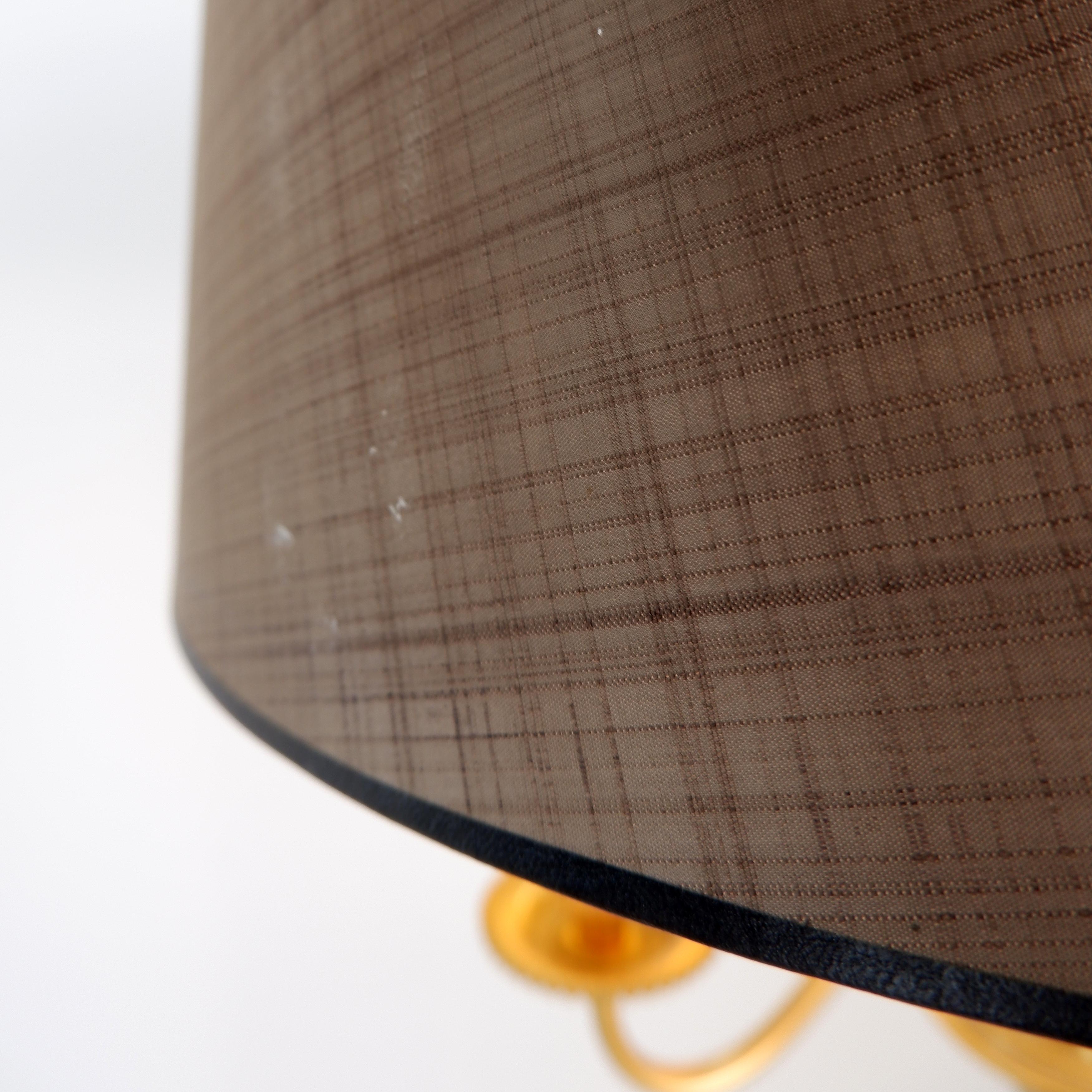 Pineapple Brass Floor Lamp in the Style of Maison Charles, Circa 1970 For Sale 4
