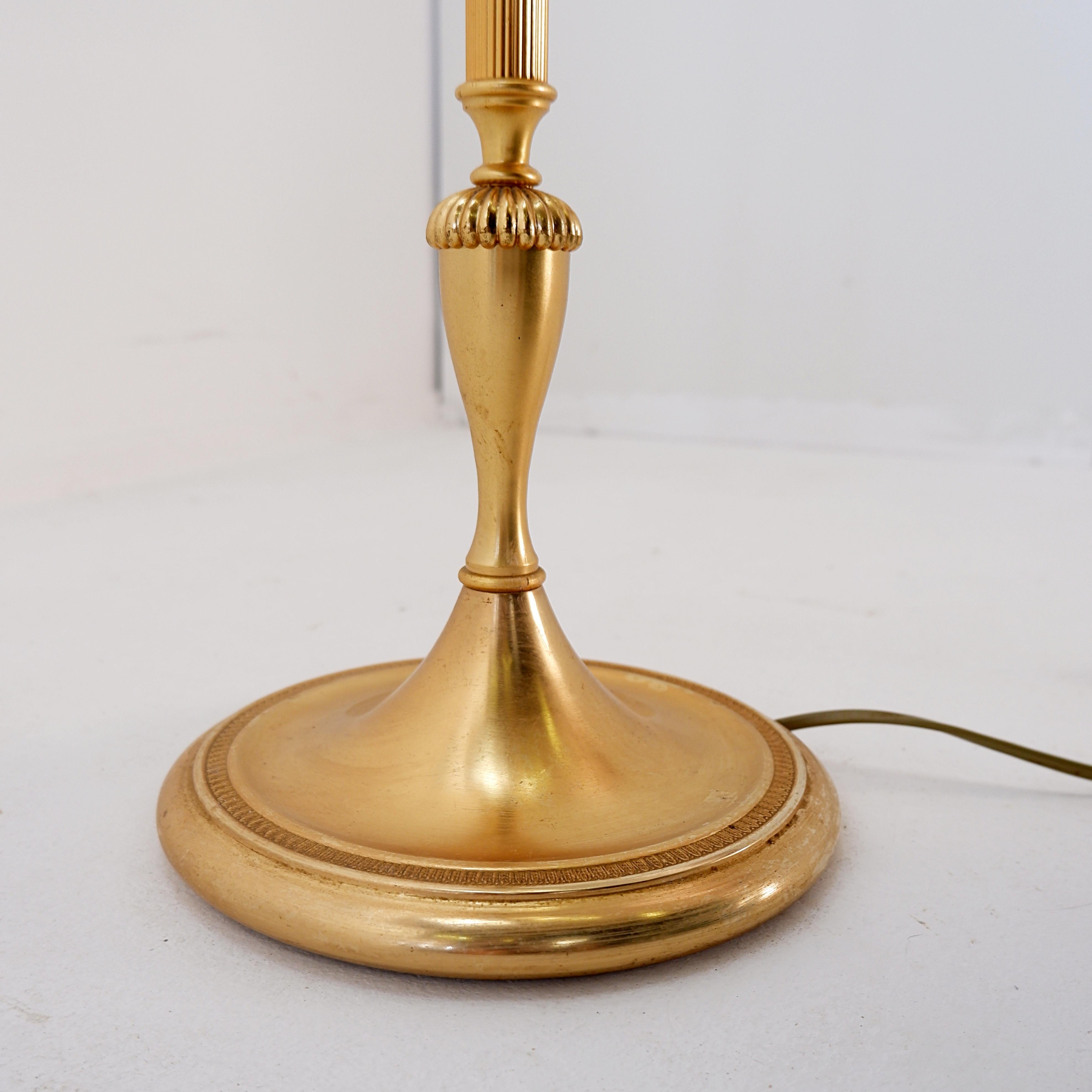 Pineapple Brass Floor Lamp in the Style of Maison Charles, Circa 1970 For Sale 2