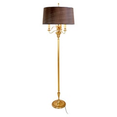 Ananas-Stehlampe aus Messing im Stil von Maison Charles, CIRCA 1970