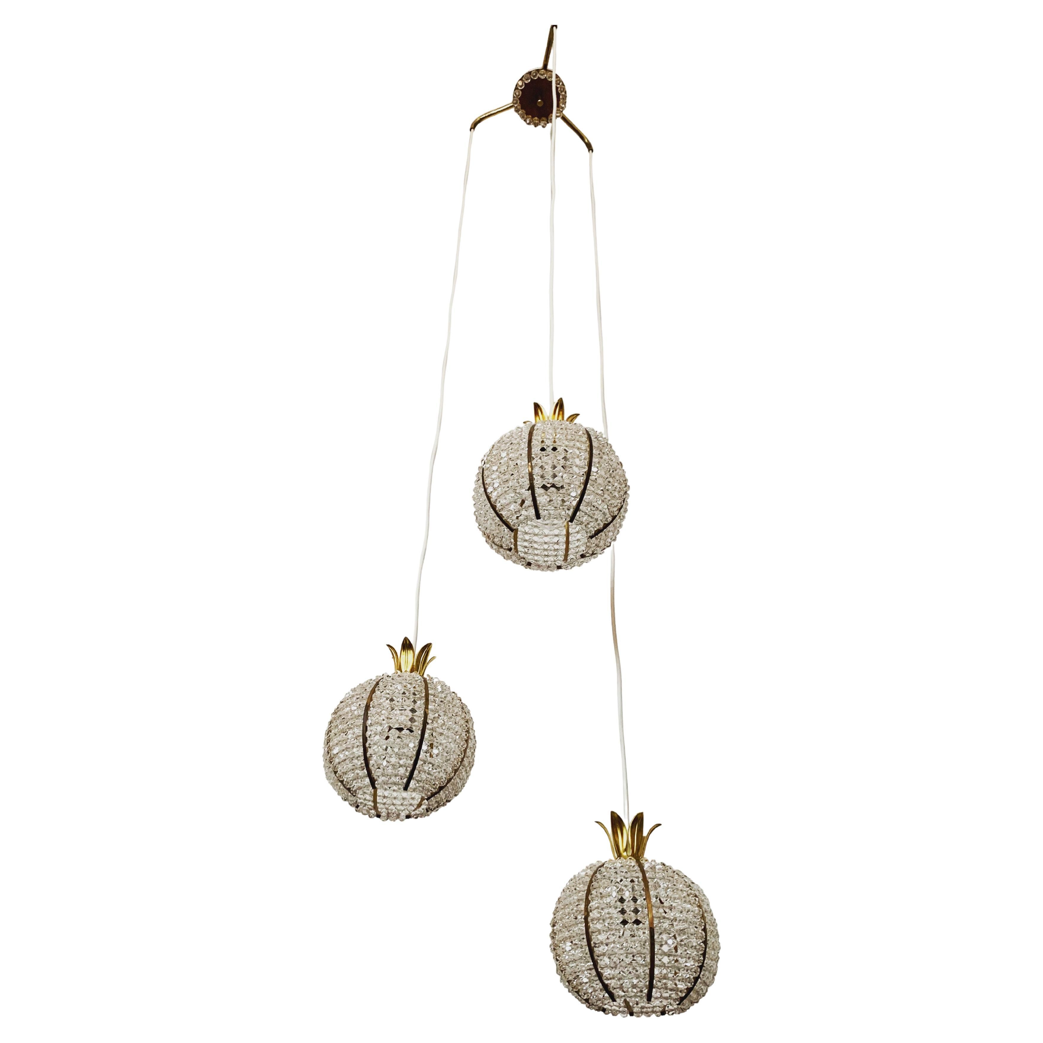 Pineapple Cascading Lamp For Sale