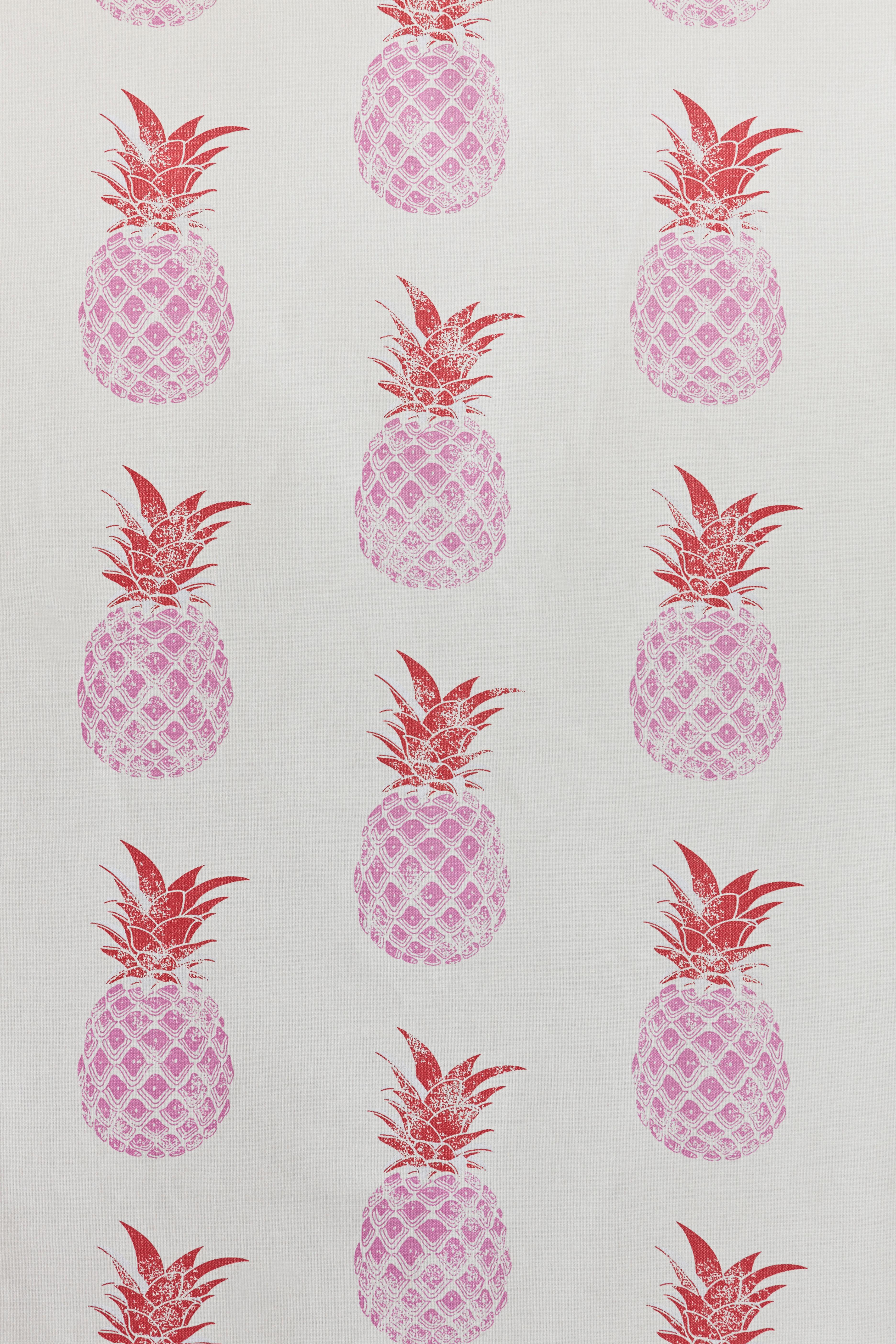 'Pineapple' Contemporary, Traditional Fabric in Gold on Charcoal For Sale 1