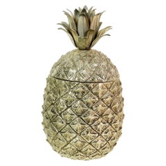 Pineapple Ice Bucket by Mauro Manetti for Fonderia D
Arte brass Mid-Century 1970