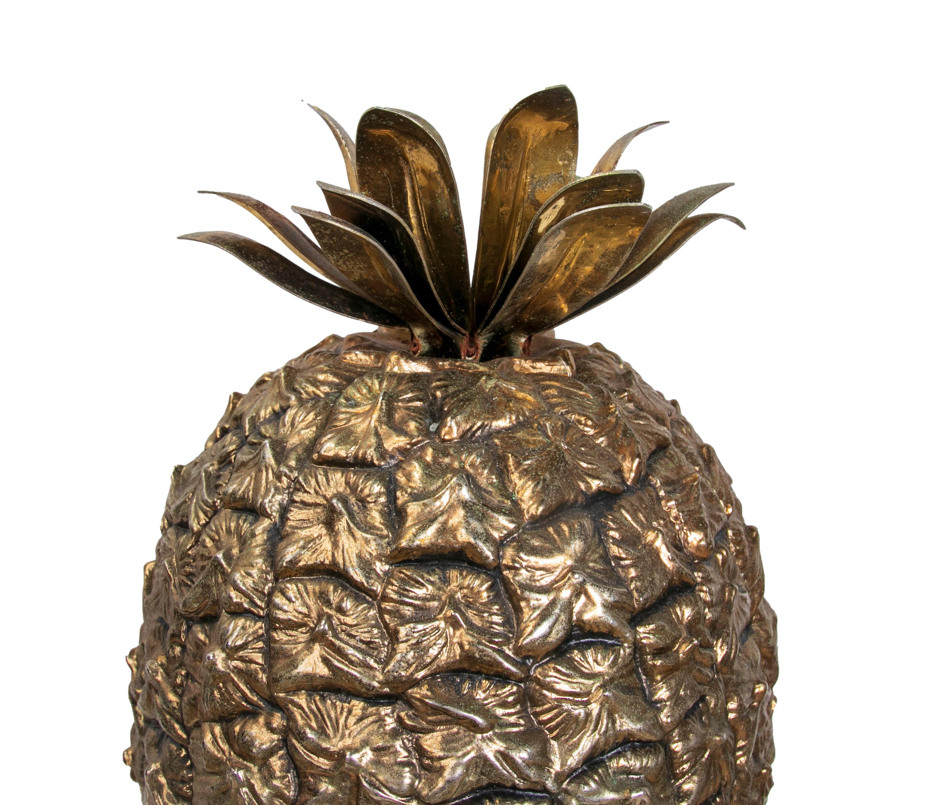Pineapple Ice Bucket Designed by Mauro Manetti, Silver Plated, circa 1960 For Sale 4