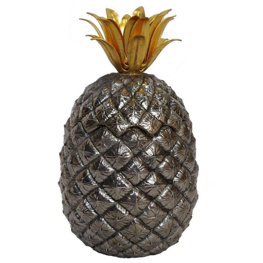 Pineapple Ice Bucket, Italian Work from the 1970s at 1stDibs