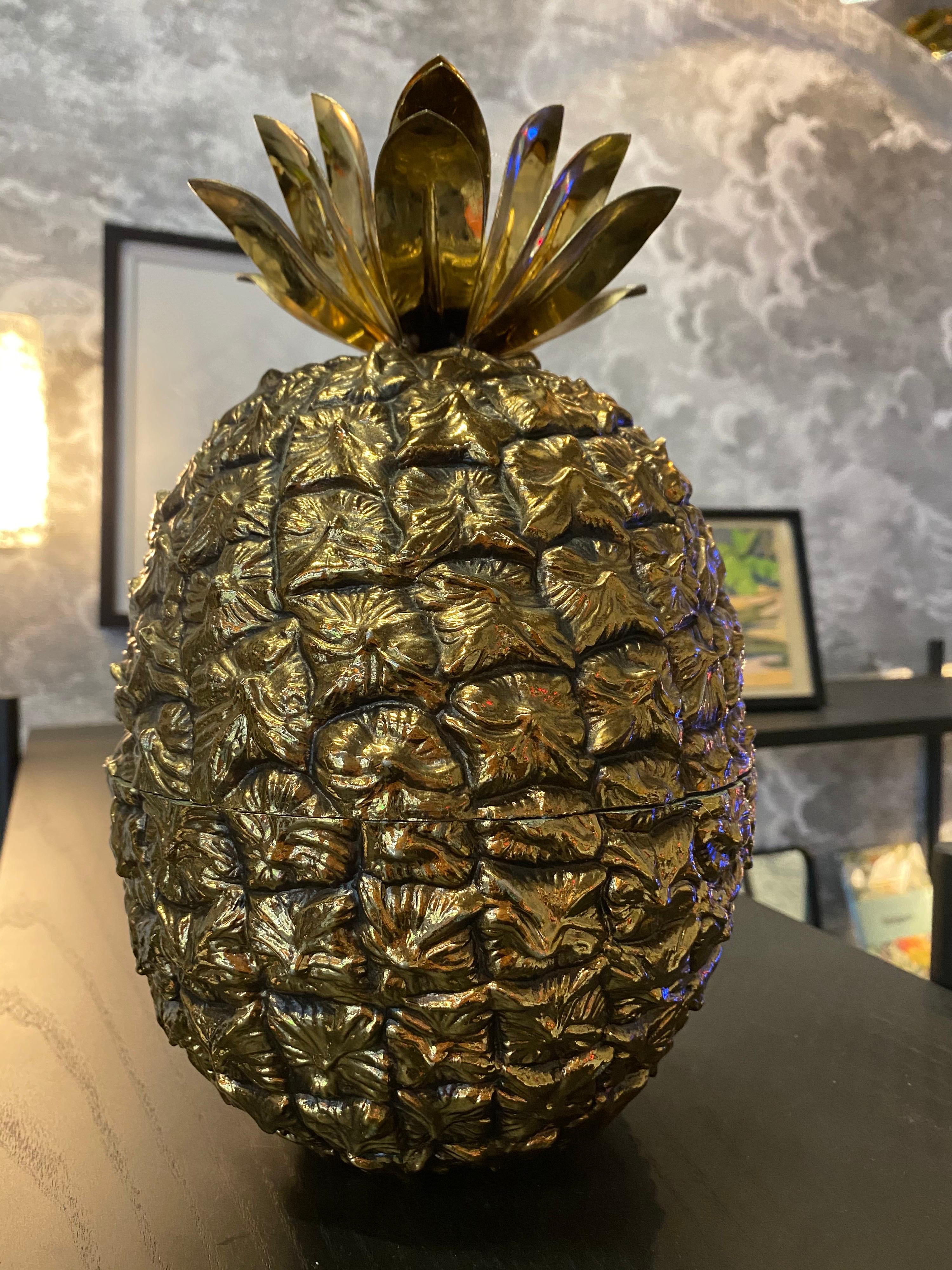 Pineapple Ice Cube Cooler by Hans Turnwald for Freddo Therm, 1960s In Good Condition In Hamburg, DE