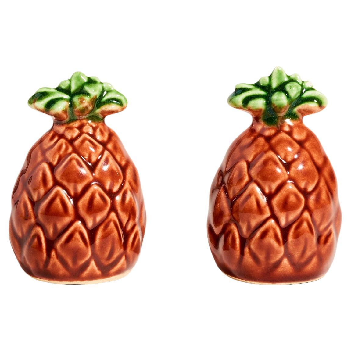 Iconic Charles Sheeler Salt and Pepper Shakers, Machine Age Art Deco at