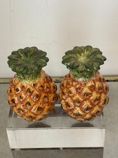 Pineapple Salt and Pepper Shakers Tropical