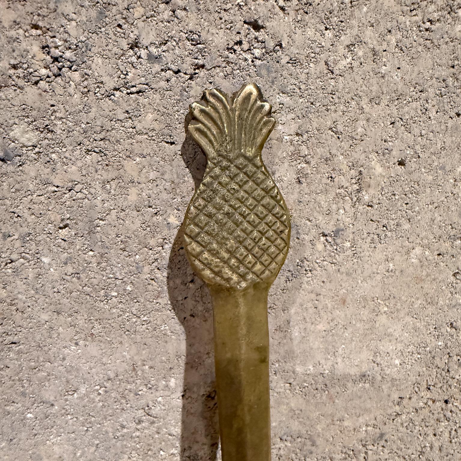 Ananas Skulptur Brieföffner aus massivem Messing im Angebot 6