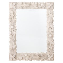 Pinecone & Fruit Motif Stone Composition Mirror