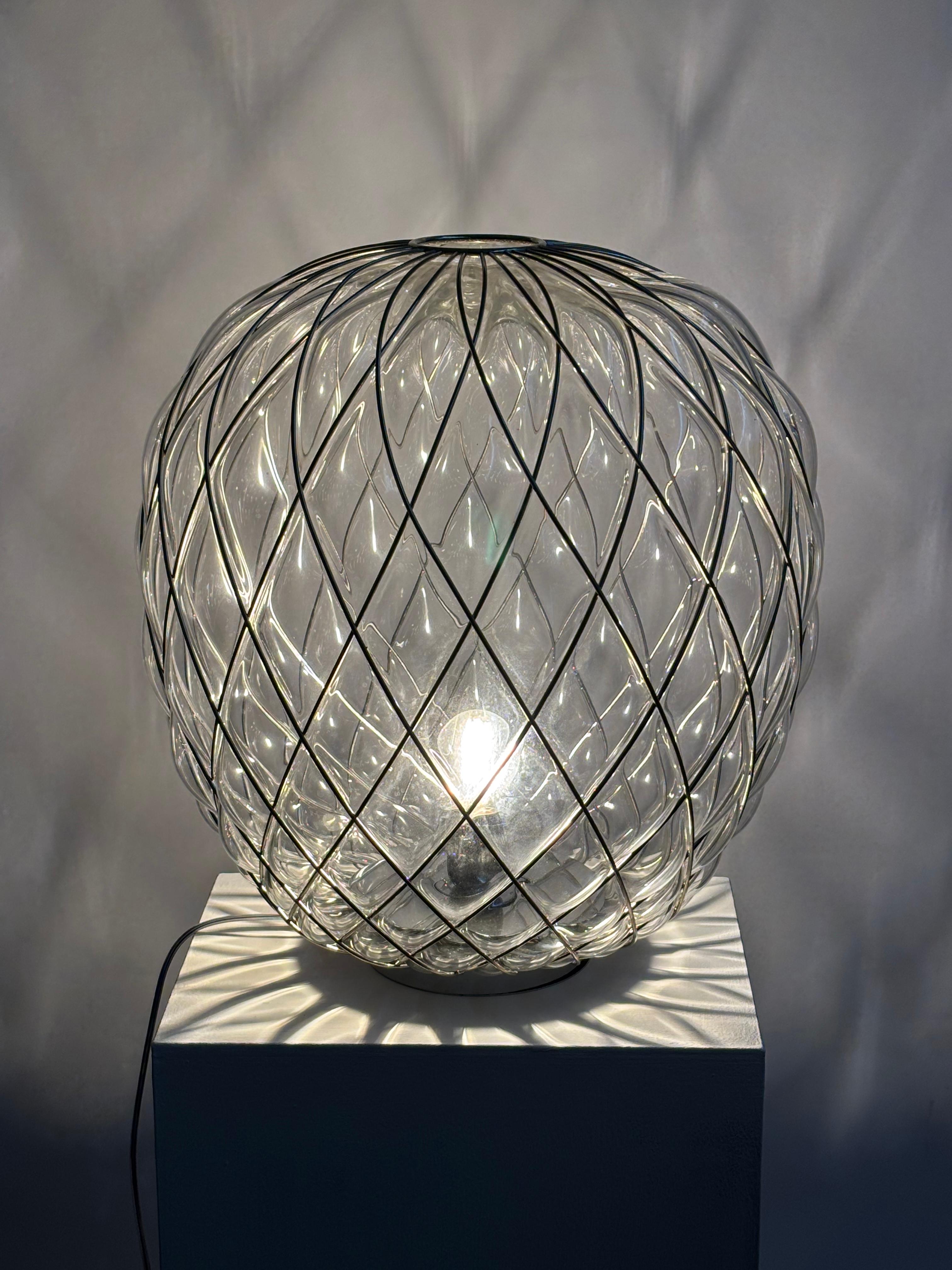 Pinecone Model Table Lamp by Paola Navone for FontanArte For Sale 1