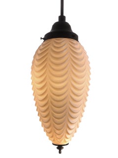Pinecone Shaped Pendents, Draped Pattern