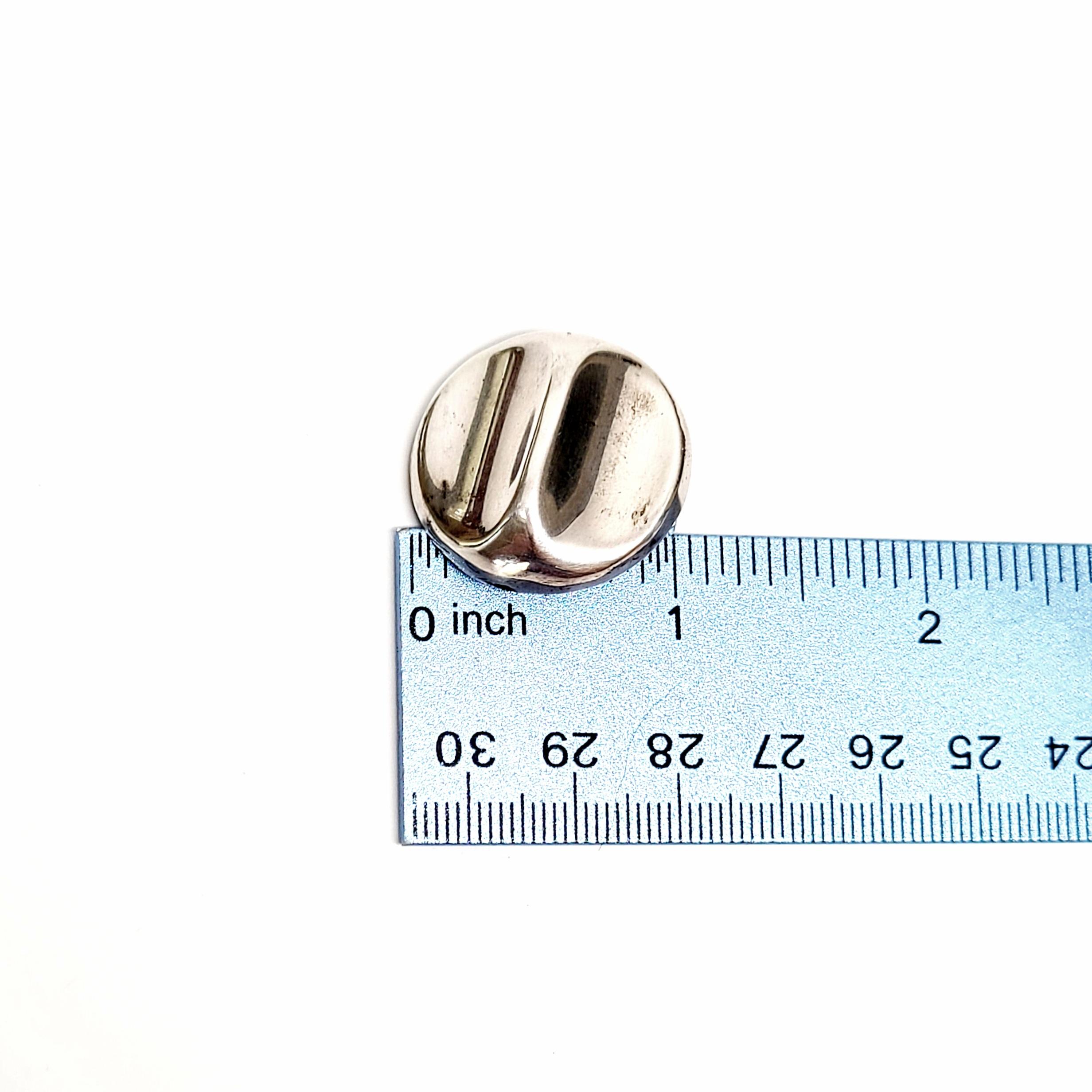 Pineda TP-17 Taxco Runde Clip-On-Ohrringe aus Sterlingsilber 2