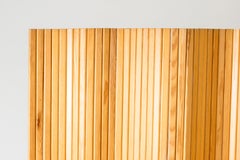 Divisorio in legno di pino di Alvar Aalto per Artek, Finlandia, anni '40