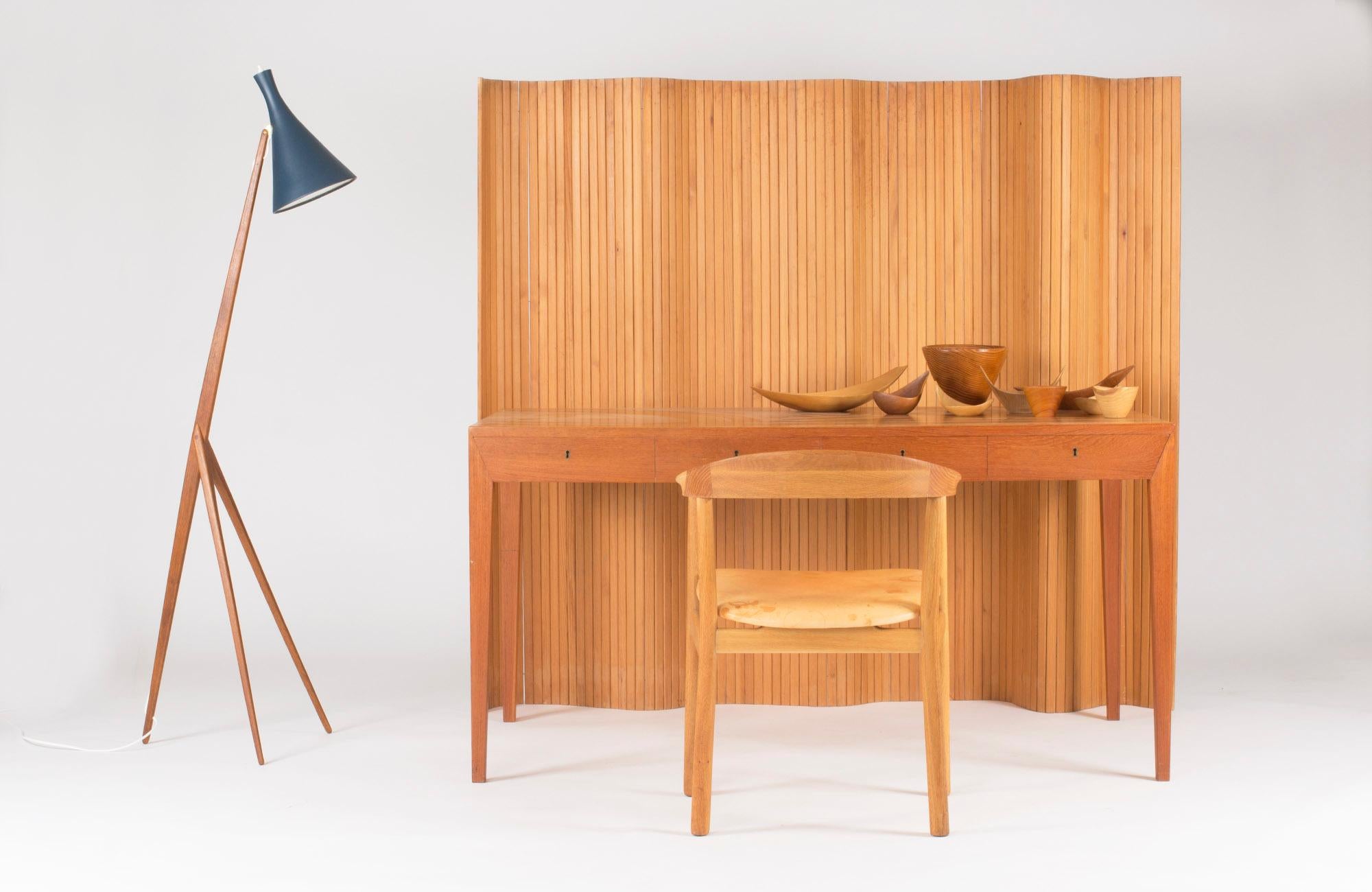Finnish Pinewood Room Divider by Alvar Aalto