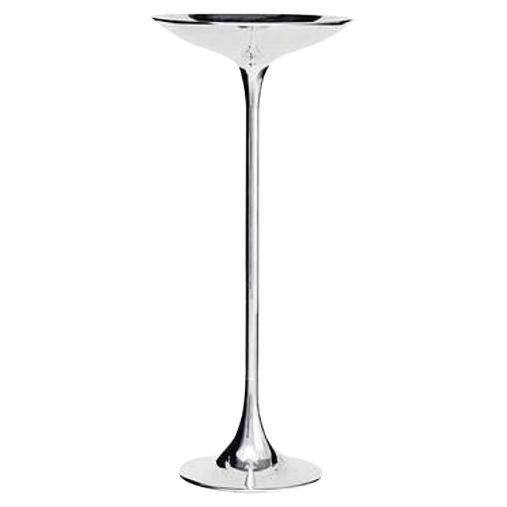 Ping I Side Table Polished Aluminum by Driade For Sale
