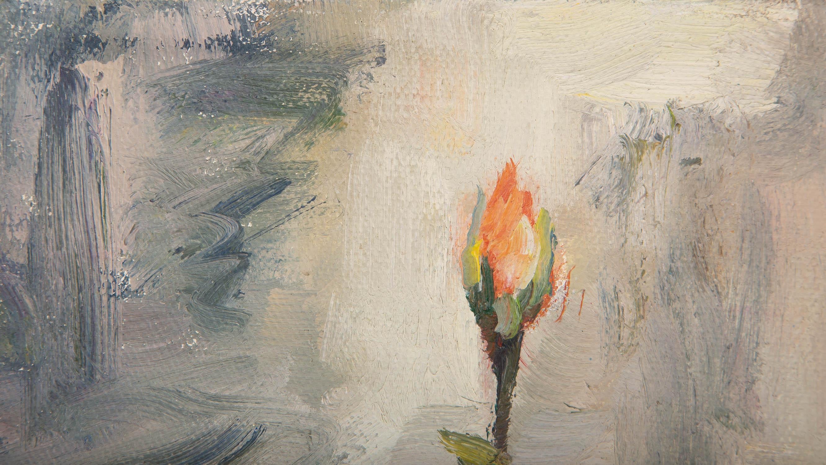 Pingchang Zhang Impressionist Original Oil On Canvas 