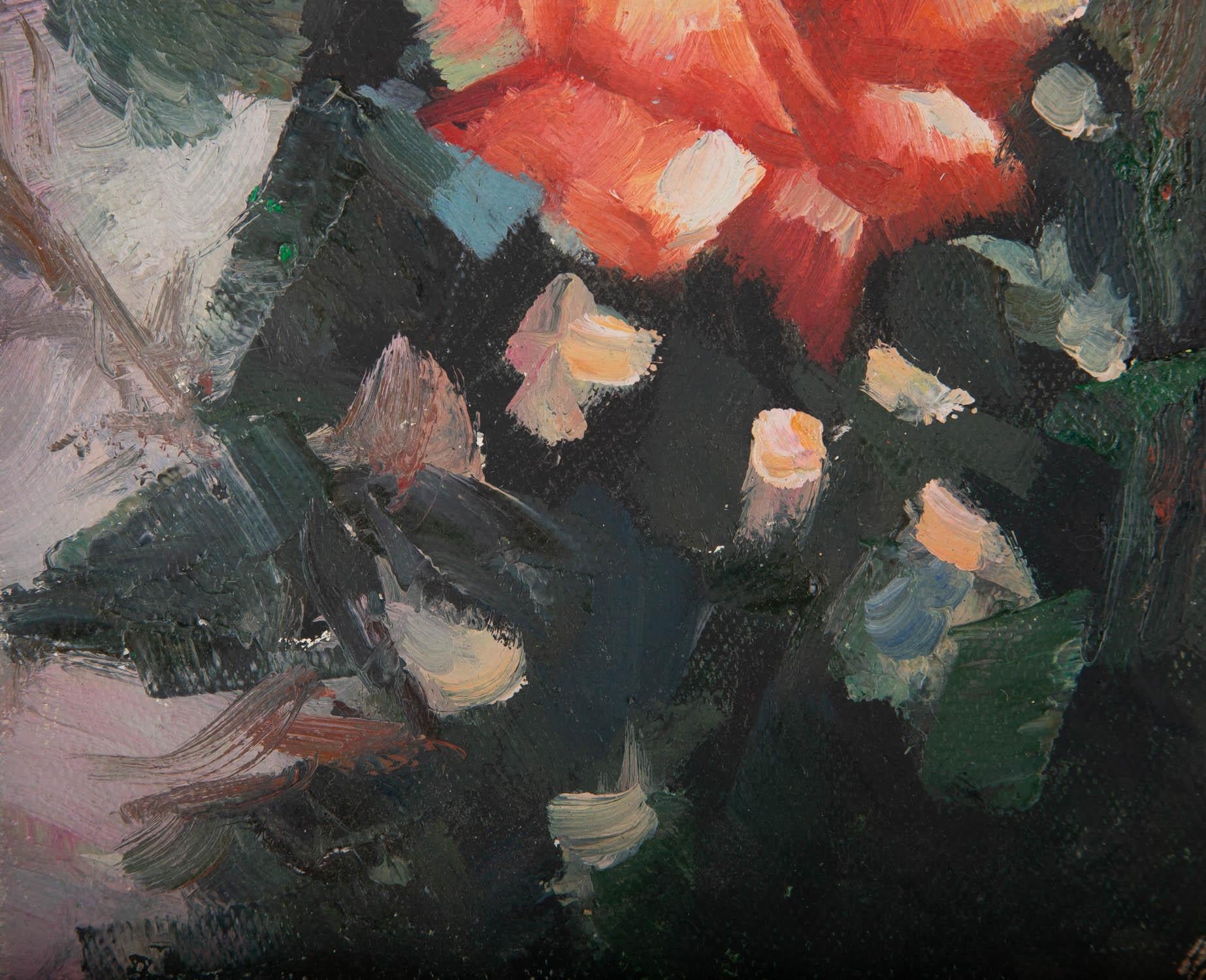 Pingchang Zhang Impressionist Original Oil On Canvas 