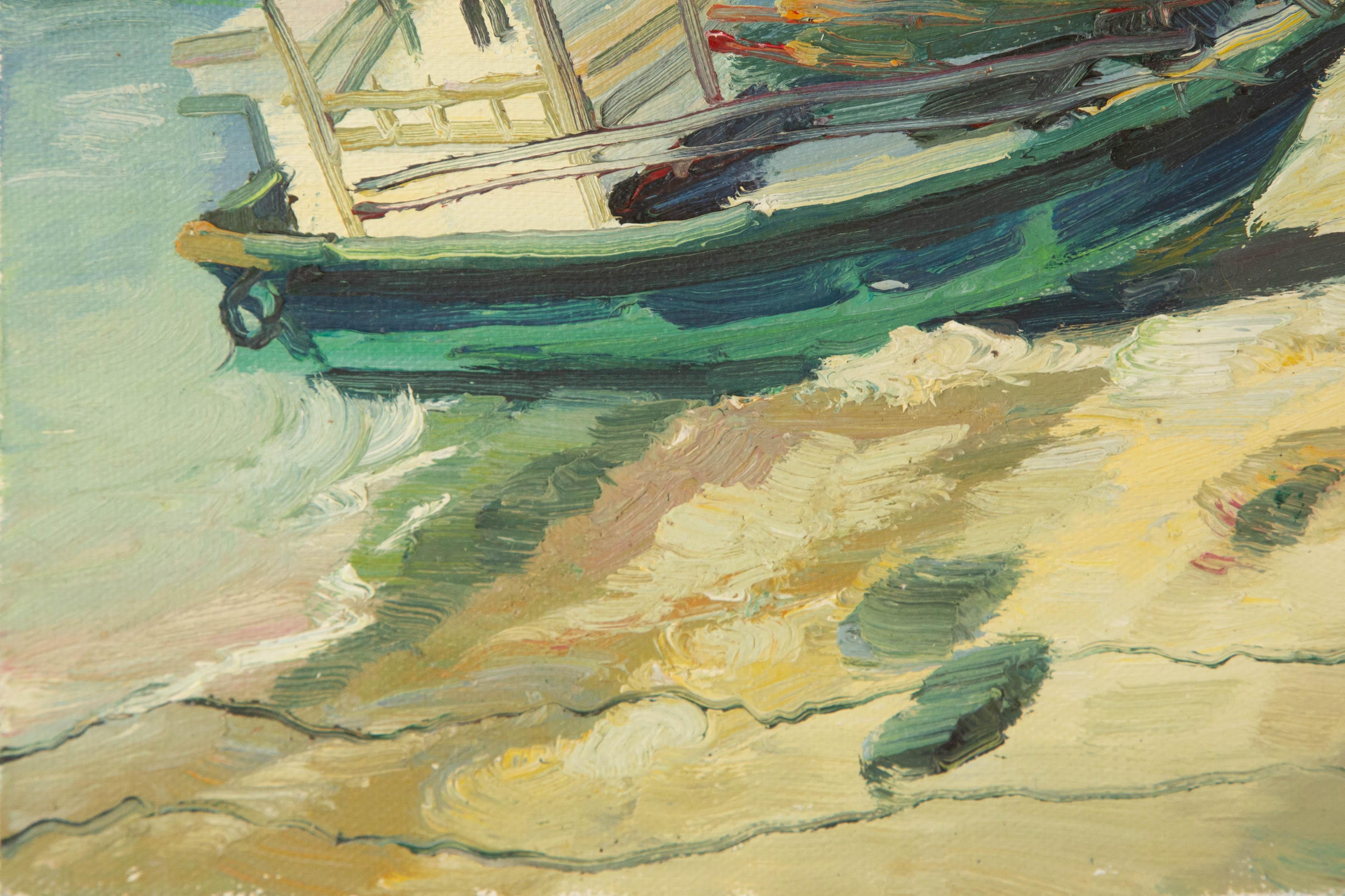 Pingchang Zhang Landschaft Original Öl auf Leinwand 