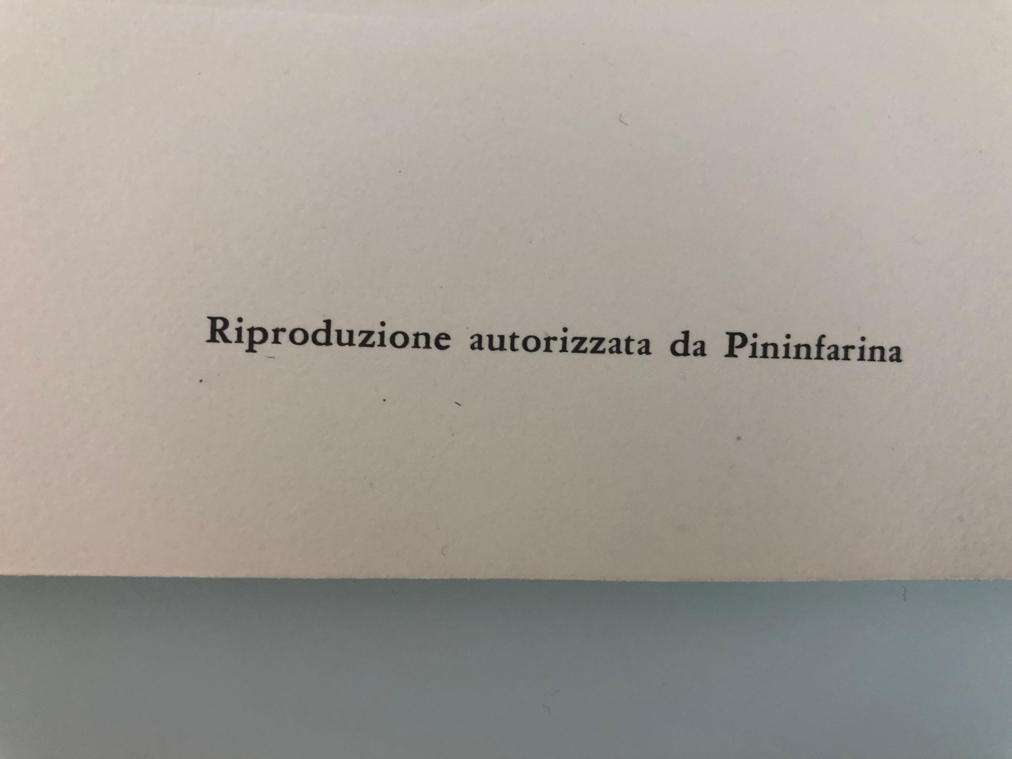 Pininfarina Autodruck  (21. Jahrhundert und zeitgenössisch) im Angebot