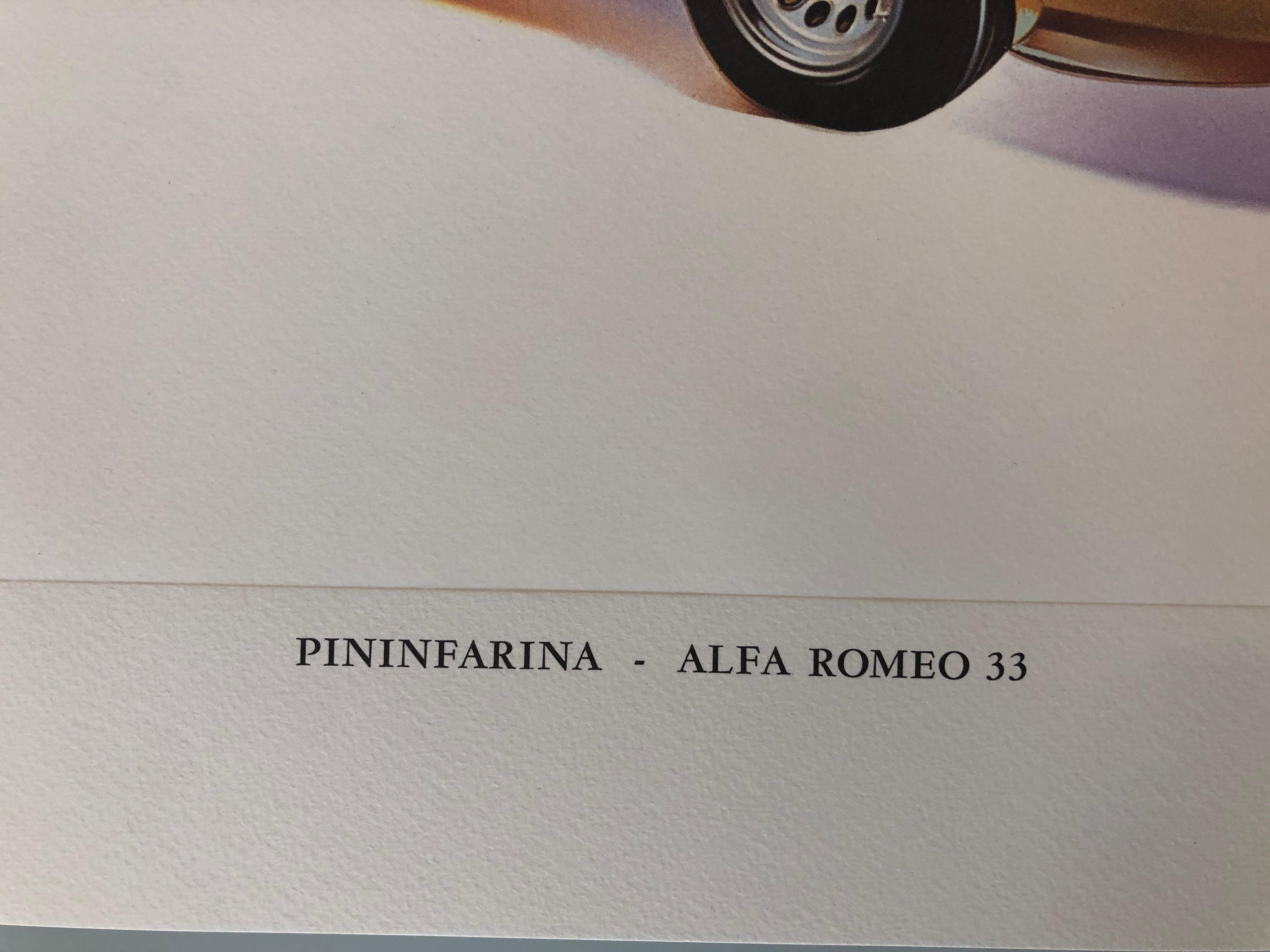 Pininfarina Autodruck  im Angebot 4