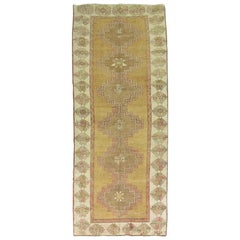 Zabihi Collection Traves de Mesa Turco Vintage Ancho Geométrico