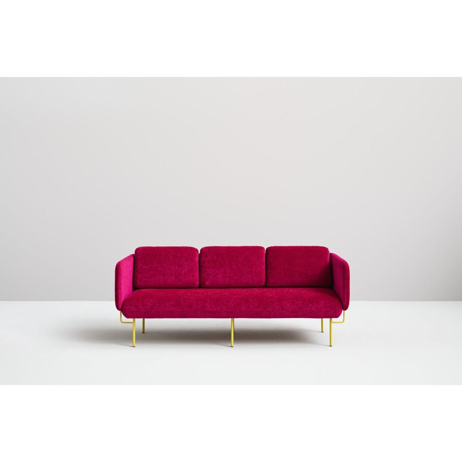 Post-Modern Pink Alce Sofa, Large by Chris Hardy