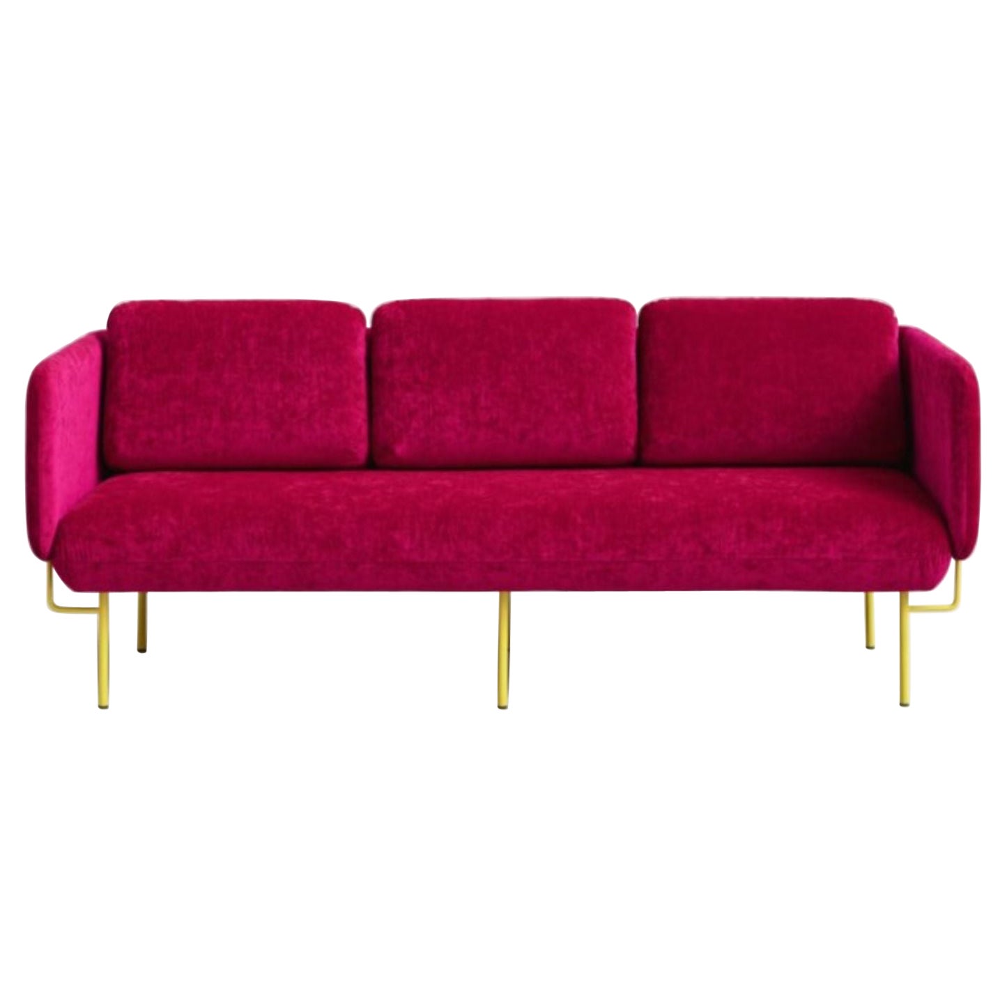 Rosa Alce-Sofa, groß von Pepe Albargues im Angebot