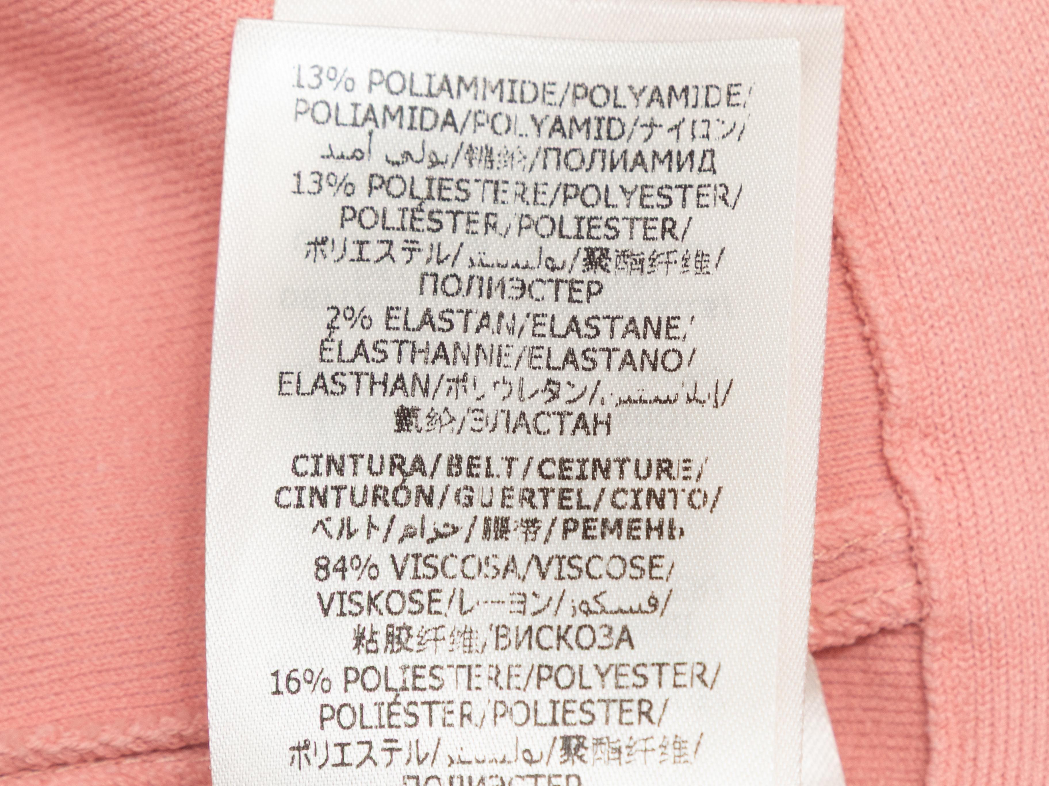 Donna Mini abito rosa con volant di Alexander McQueen taglia M. in vendita