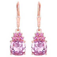 Garnet Dangle Earrings