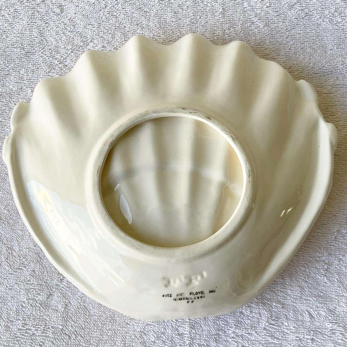 fitz and floyd seashell
