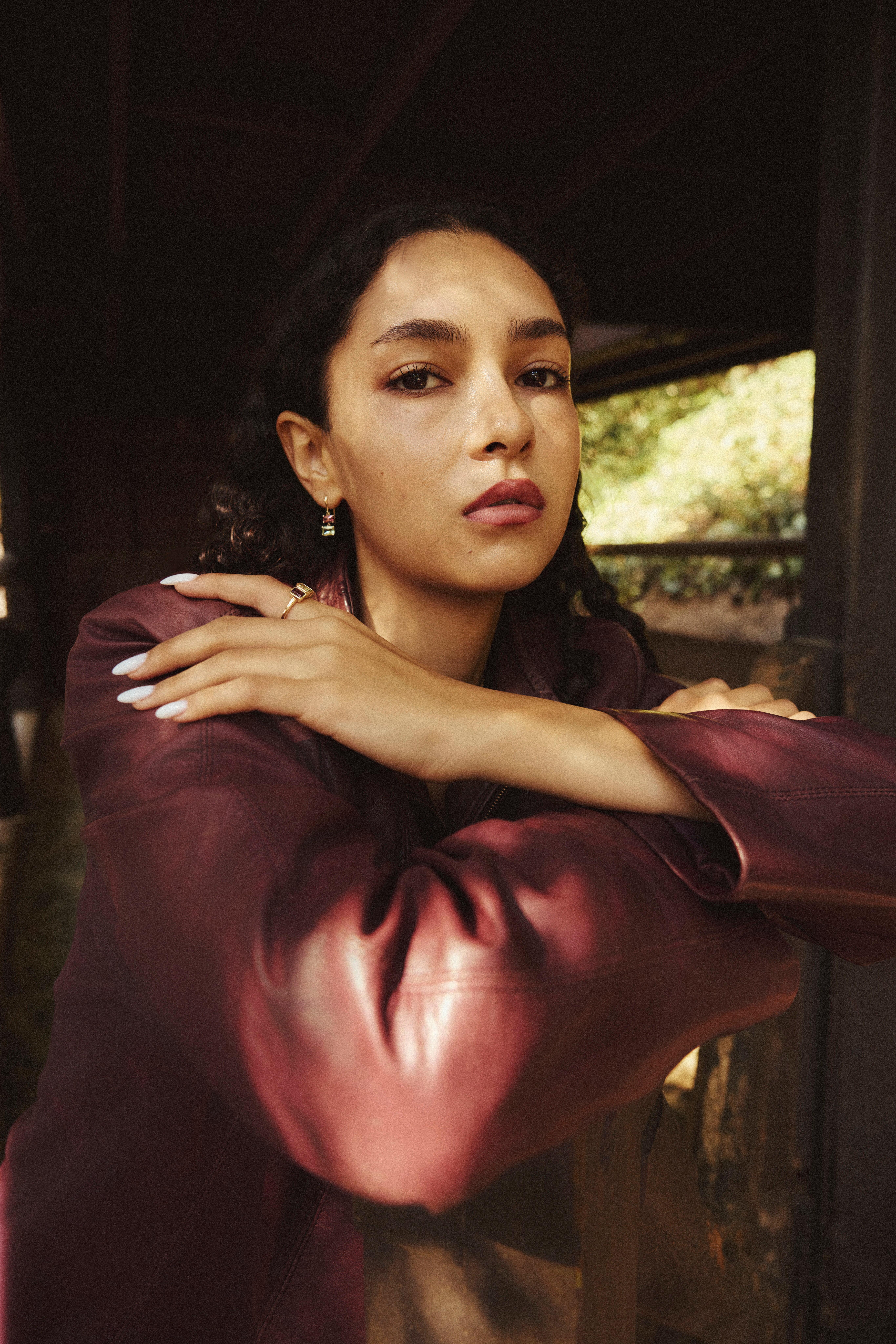 Artigiano Anello con tormalina rosa e verde in vendita