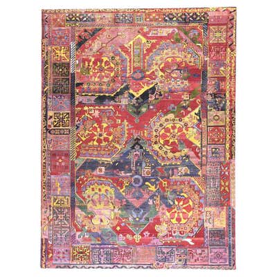 abc carpet Pink Alchemy Silk Rug - 9'11