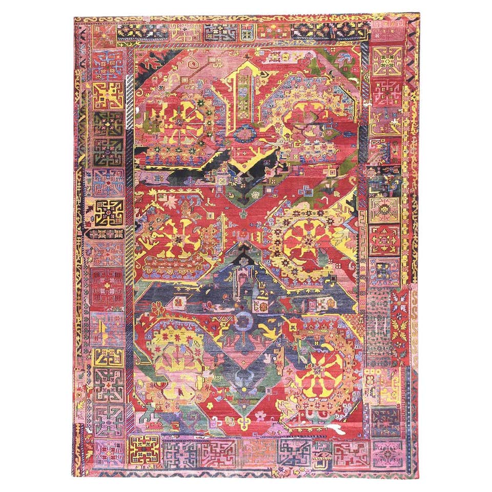 abc carpet Pink Alchemy Silk Rug - 9'11