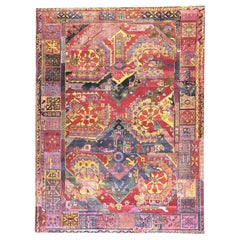 abc carpet Pink and Red Alchemy Transitional Wool Rug - 9' x 12'2"
