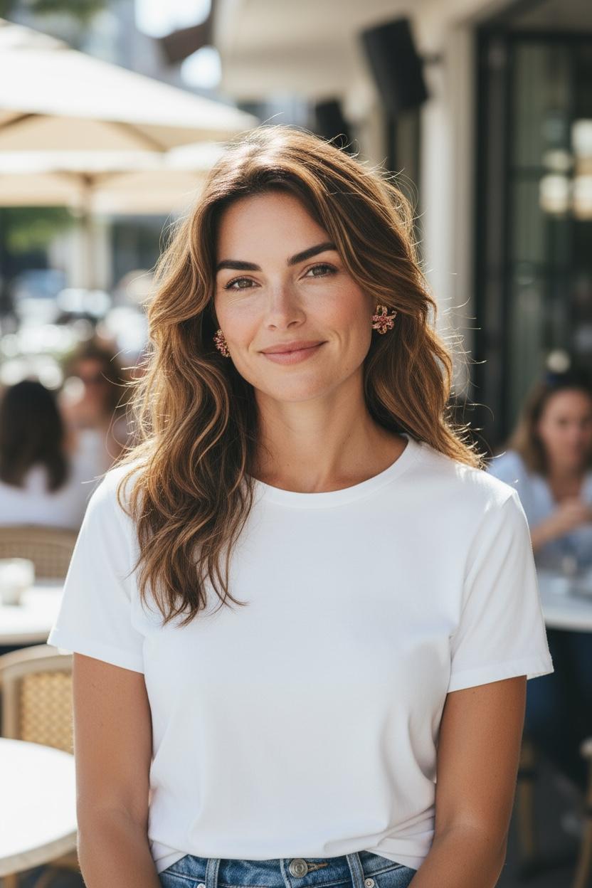 Boucles d'oreilles à pince en or rose 18k 