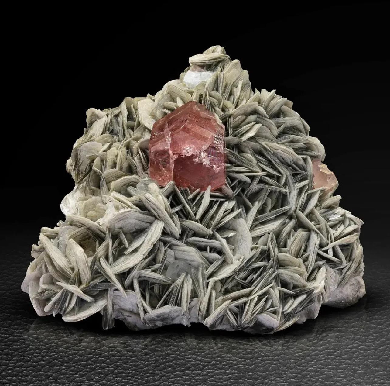 Product Information:

Specimen: Apatite Crystal on Muscovite
Weight: 1130 grams
Dimensions: H: 12.5 x W: 13 x D: 8.8 cm 
Origin: Chumar Bakhur Mine, Nagar Valley, Skardu District, Gilgit Baltistan, Pakistan
Treatment: None

Description:

Indulge in