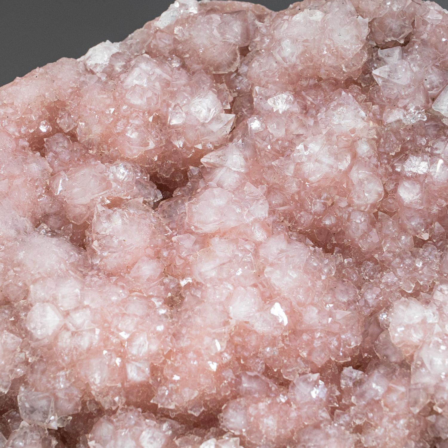 Contemporary Pink Apophyllite From Maharashtra, India For Sale