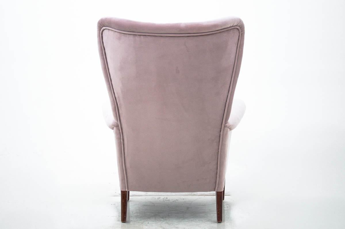 Pink Armchair, Scandinavia, circa 1950 2