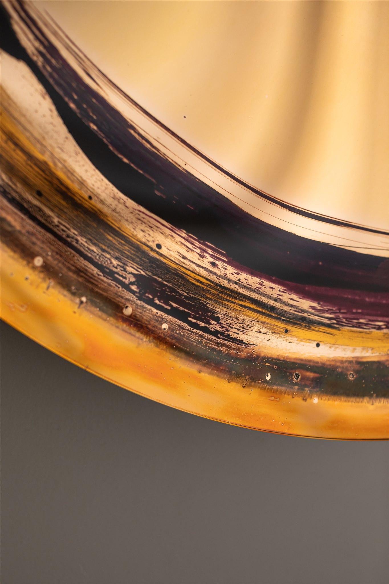 Espejo de Pared Aura Rosa by OOM Vidrio Contemporáneo en venta 5