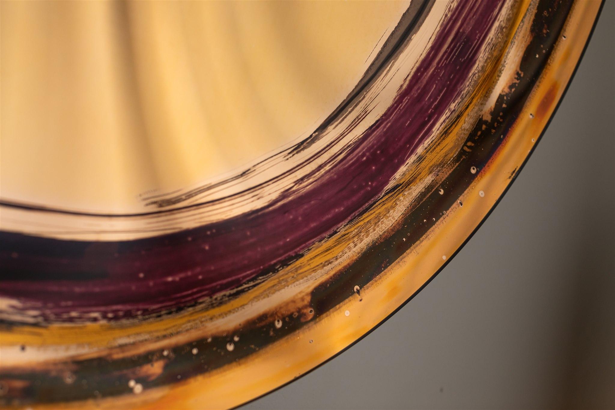 Espejo de Pared Aura Rosa by OOM Vidrio Contemporáneo en venta 6