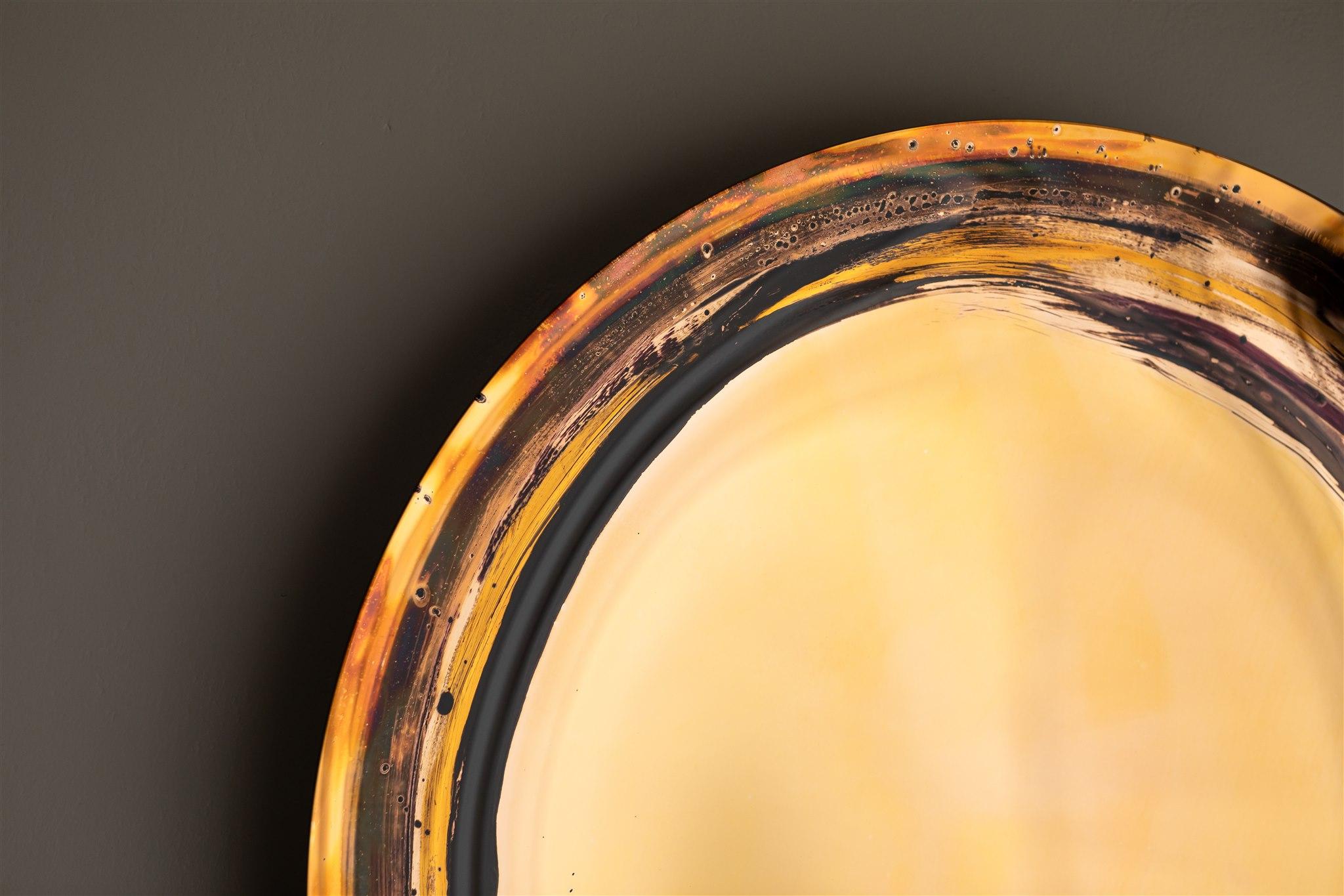Espejo de Pared Aura Rosa by OOM Vidrio Contemporáneo en Nuevo estado para la venta en Geneve, CH