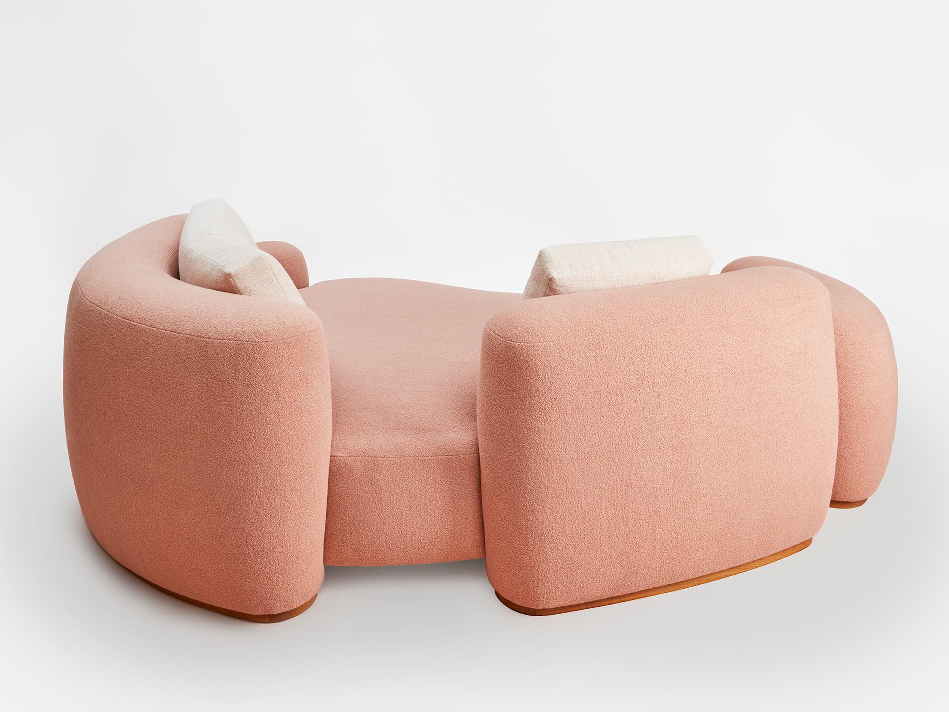 Other Pink Baba Daybed by Gisbert Pöppler For Sale