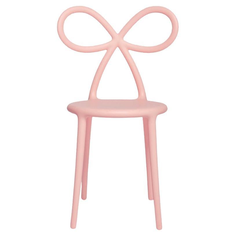 Pink Baby Ribbon Chair by Nika Zupanc, Made in Italy