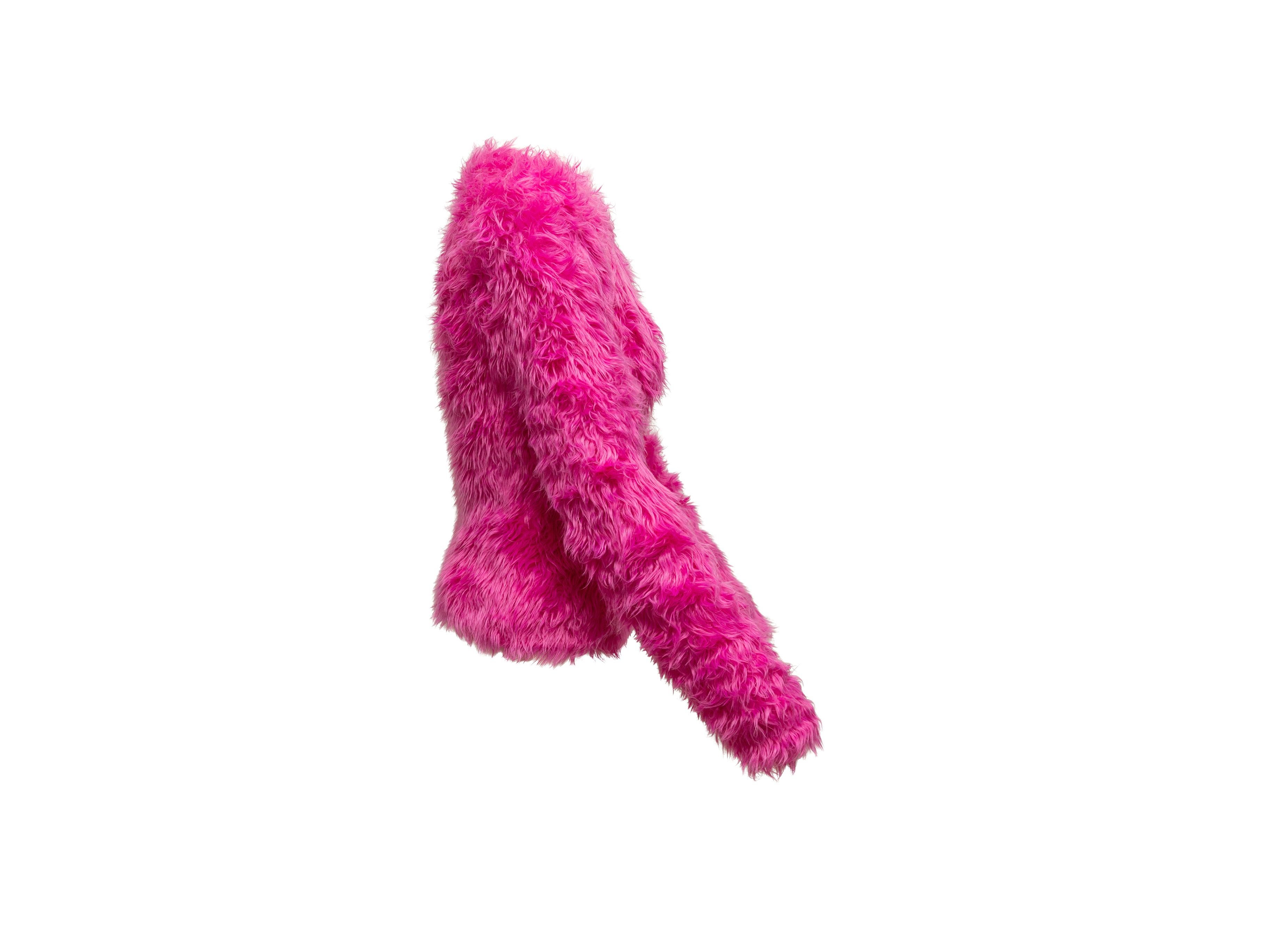 balenciaga fur sweater