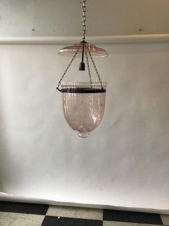 Pink Bell Jar Lantern