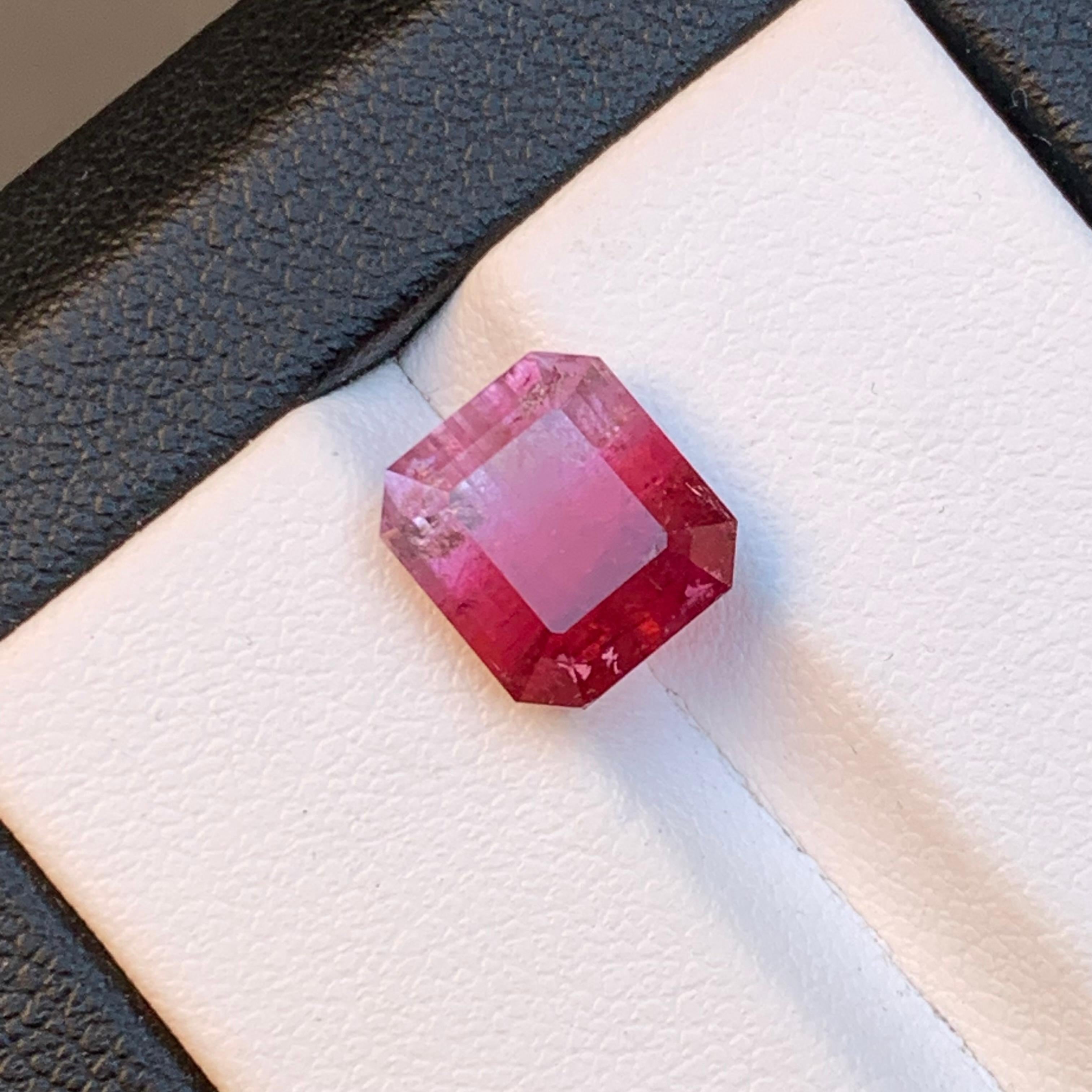 Pink Bicolor Natural Tourmaline Loose Gemstone for Ring, Necklace Pendant, Bracelet or any other Jewelry Setting-Emerald Cut from Afghanistan!!

💎 GEMSTONE TYPE: Tourmaline
⚖️ WEIGHT: 4.70 Carat
🪚 SHAPE & CUT: Emerald Cut
📏 SIZE (MM): 9.08 x 8.32